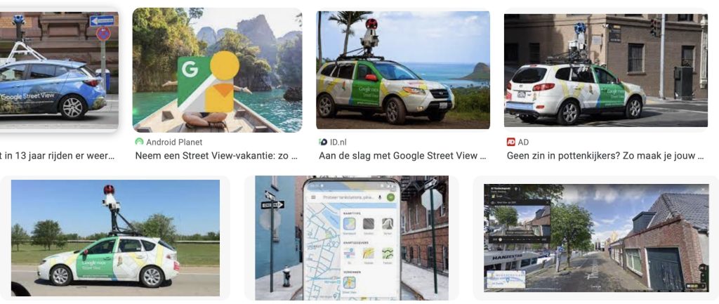 Wat kun je met Streetview?